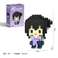 Sasuke Uchiha Brick Figür Sivil
