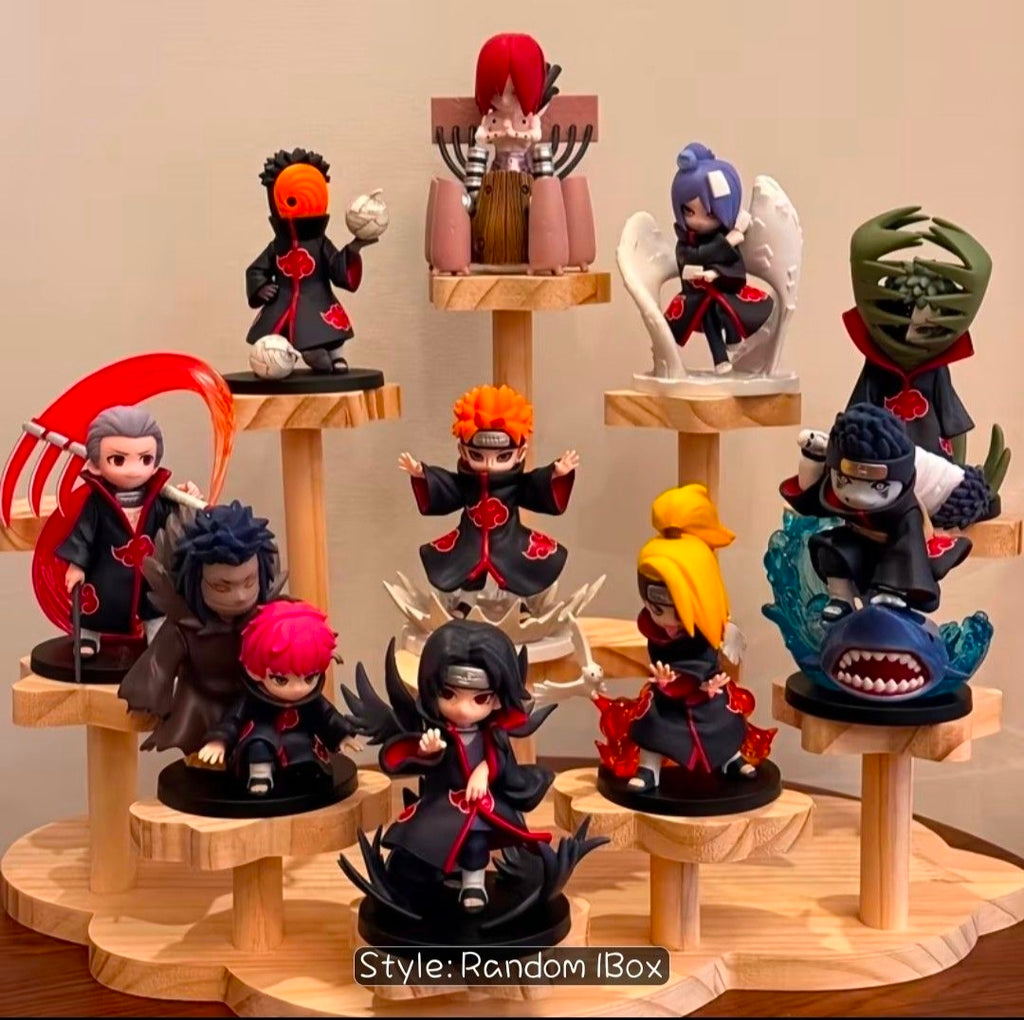 Maskeli Naruto Akatsuki koleksiyon figürü