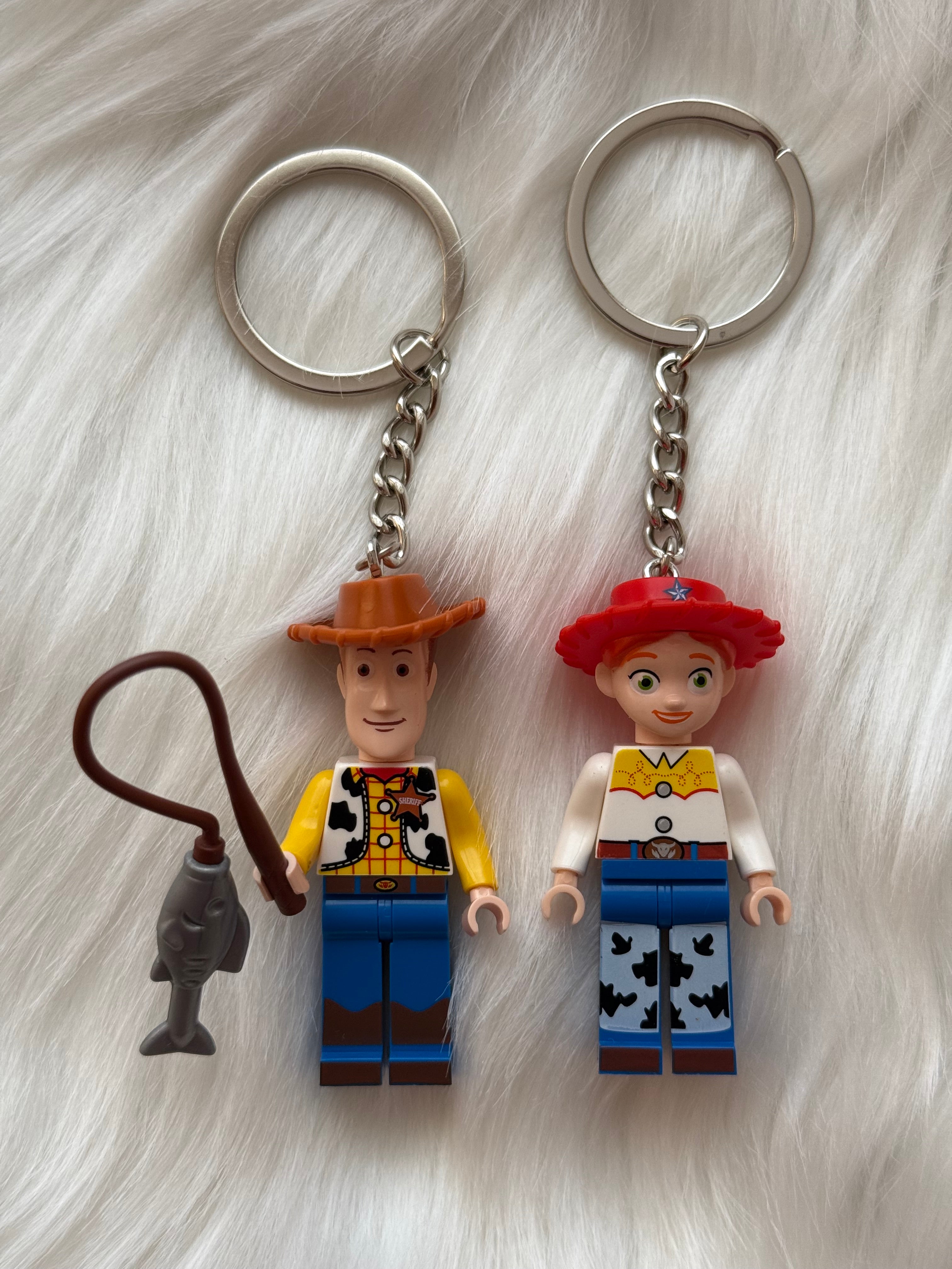 Woody & Jessie Çift Mini Figür Anahtarlık - Ön