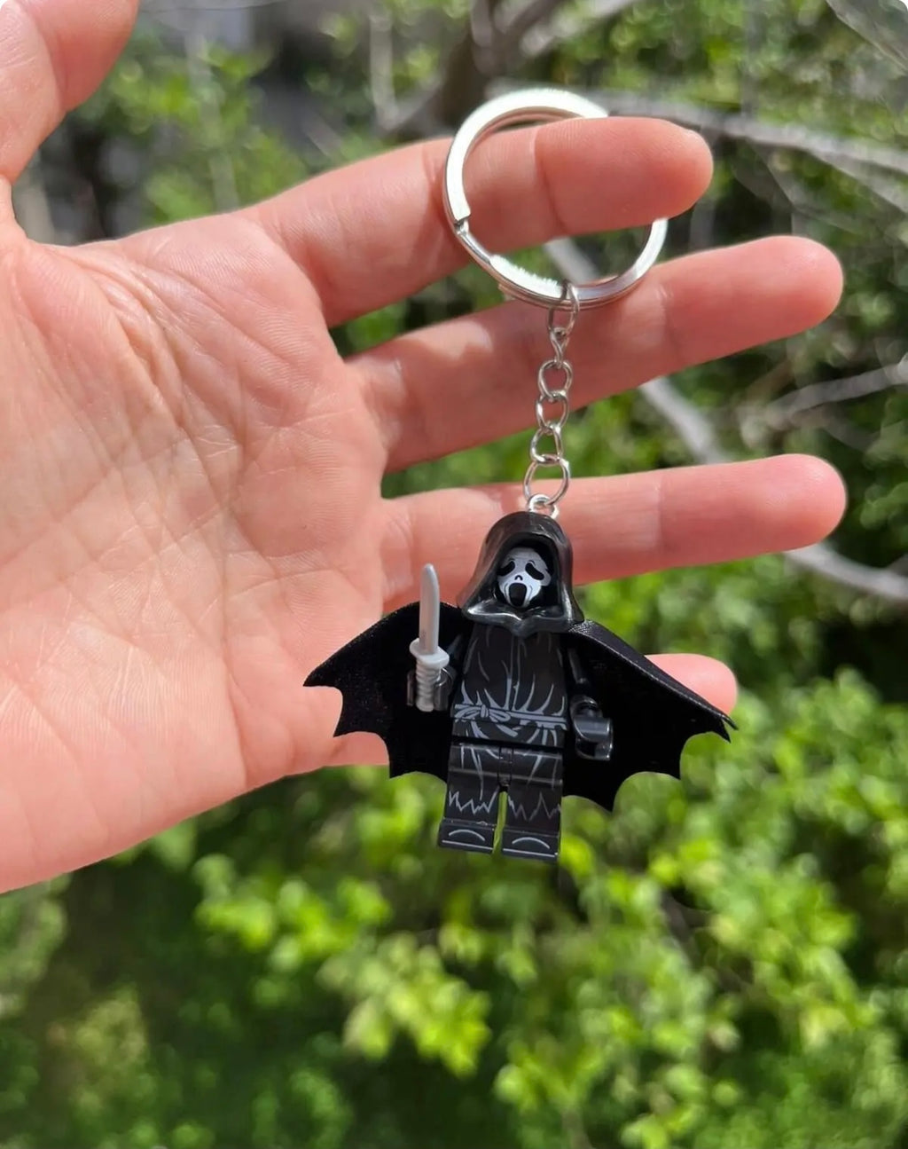 Ghostface Mini Figür Anahtarlık - El