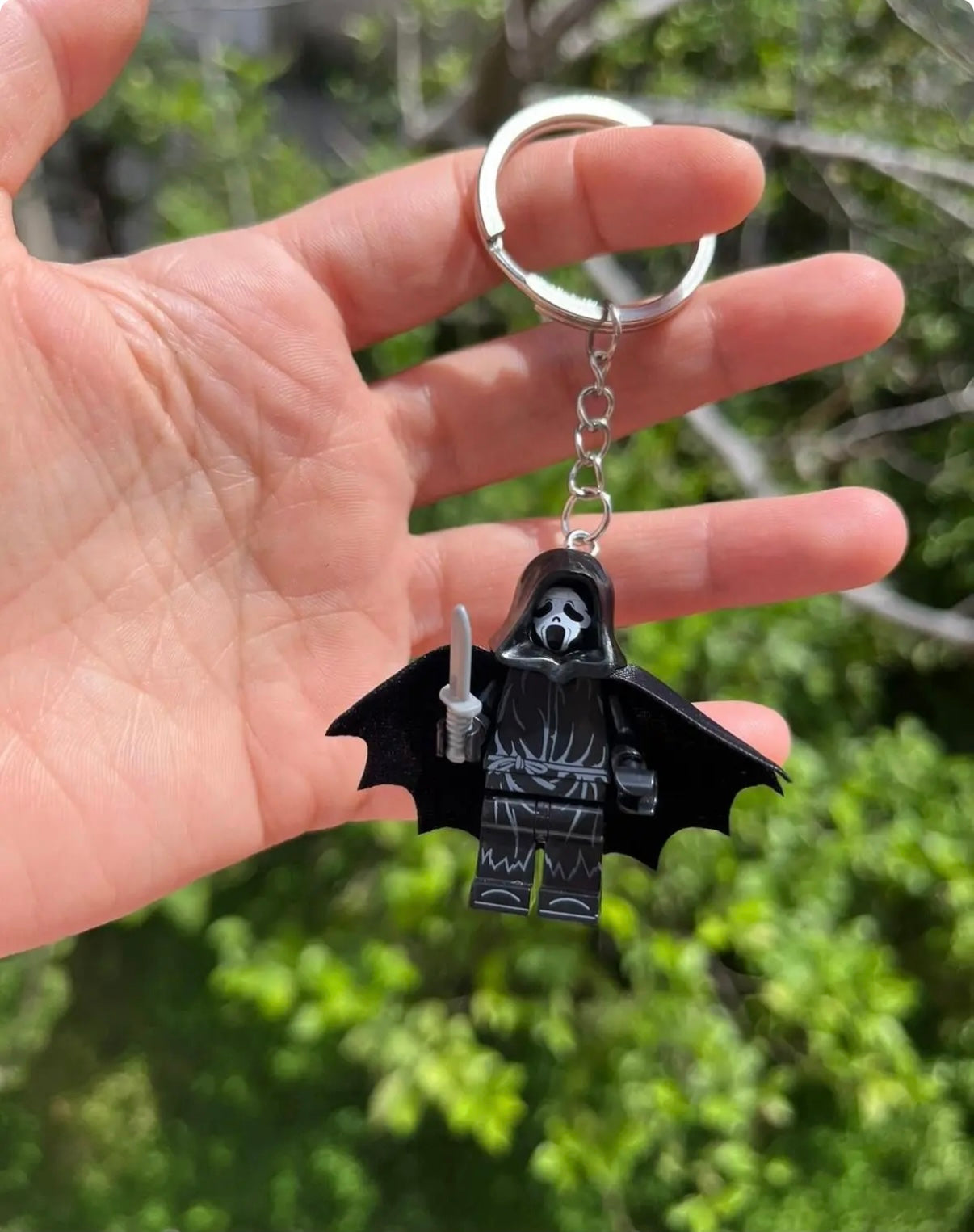 Ghostface Mini Figür Anahtarlık - El