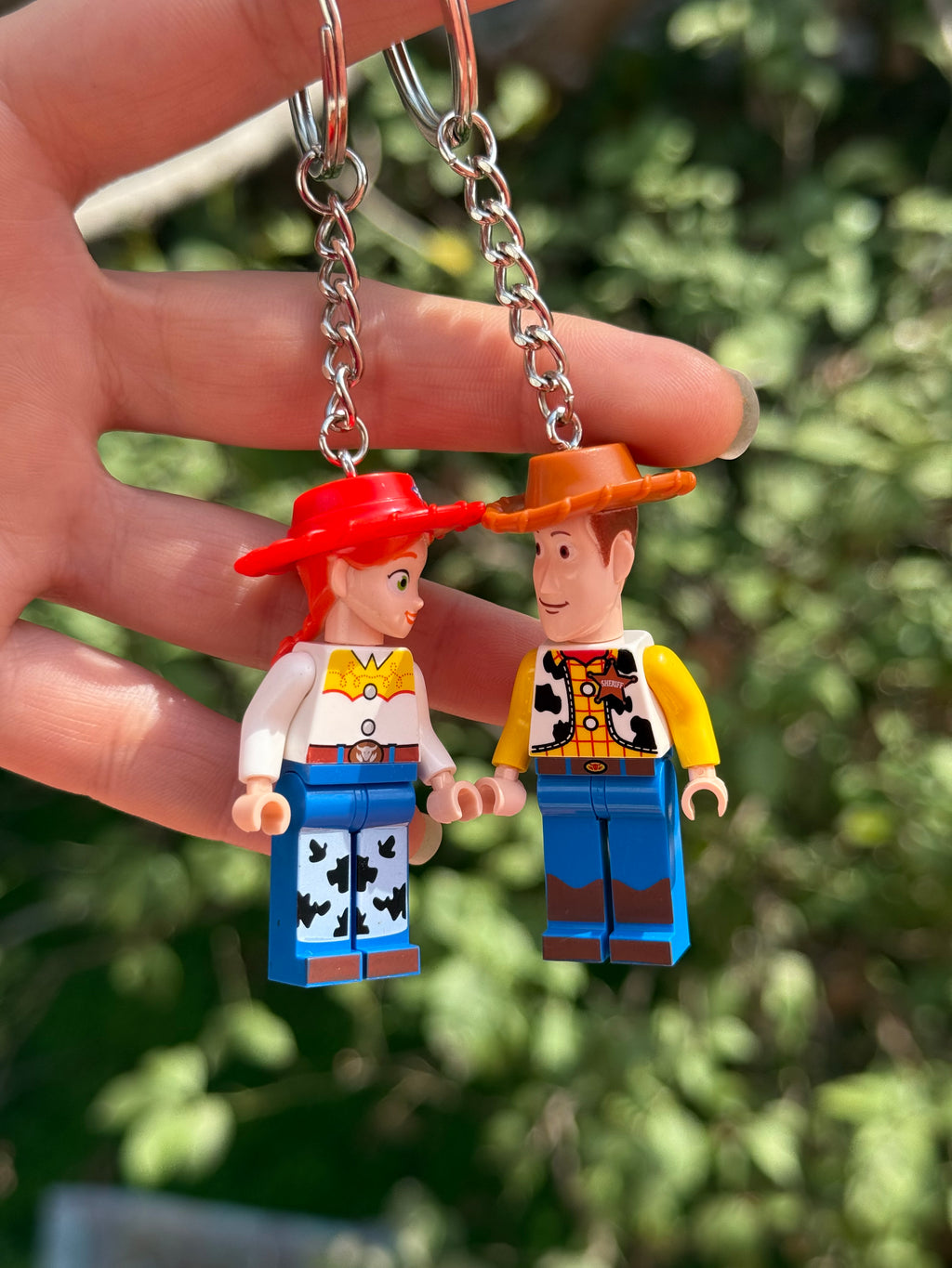 Woody & Jessie Çift Mini Figür Anahtarlık - El