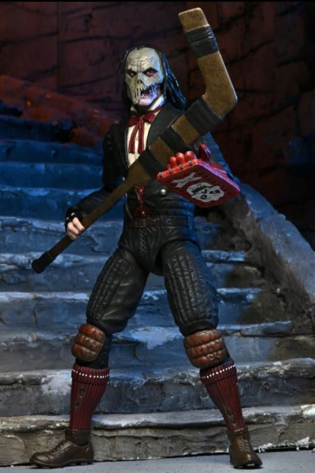 Casey Jones as The Phantom - Hokey sopası pozisyonu