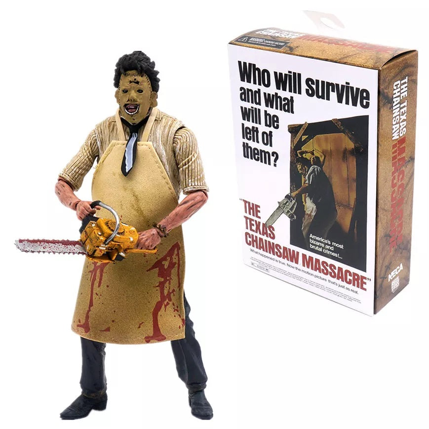 NECA Leatherface - Motorlu Testere ile Poz